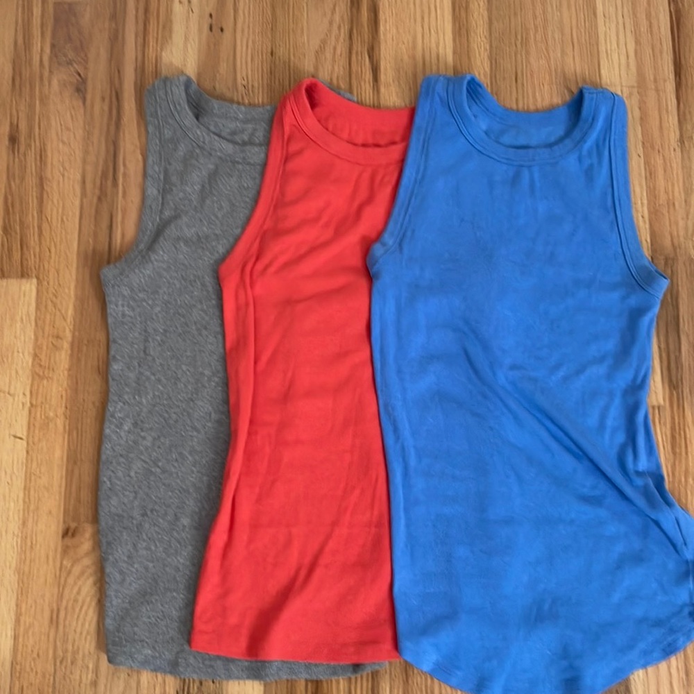 3 for $7 Target A New Day fitted tanks